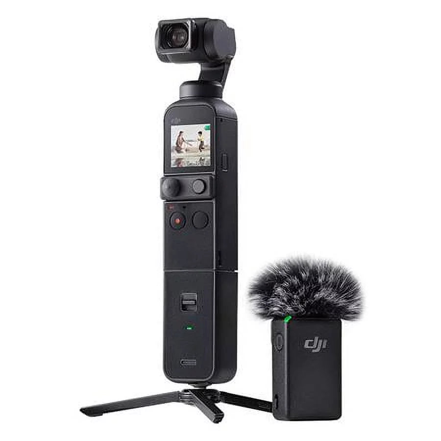Pocket 2 Gimbal Camera Creator Combo - Bundle with 128GB microSD Card, Corel  Software Suite, Case, Flexible Tripod