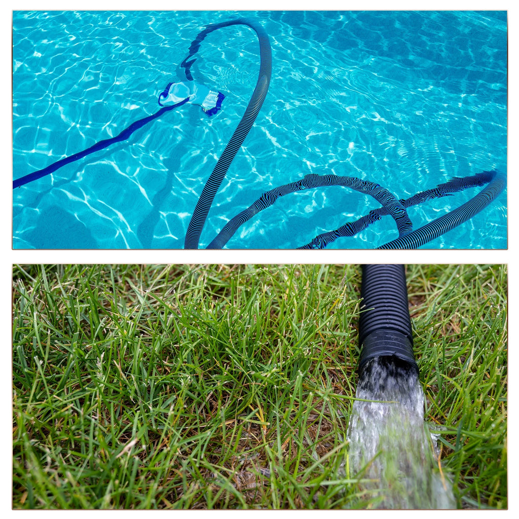 1 Inch  Corrugated Pond Tubing Black  Tube Aquarium Hose, 10ft