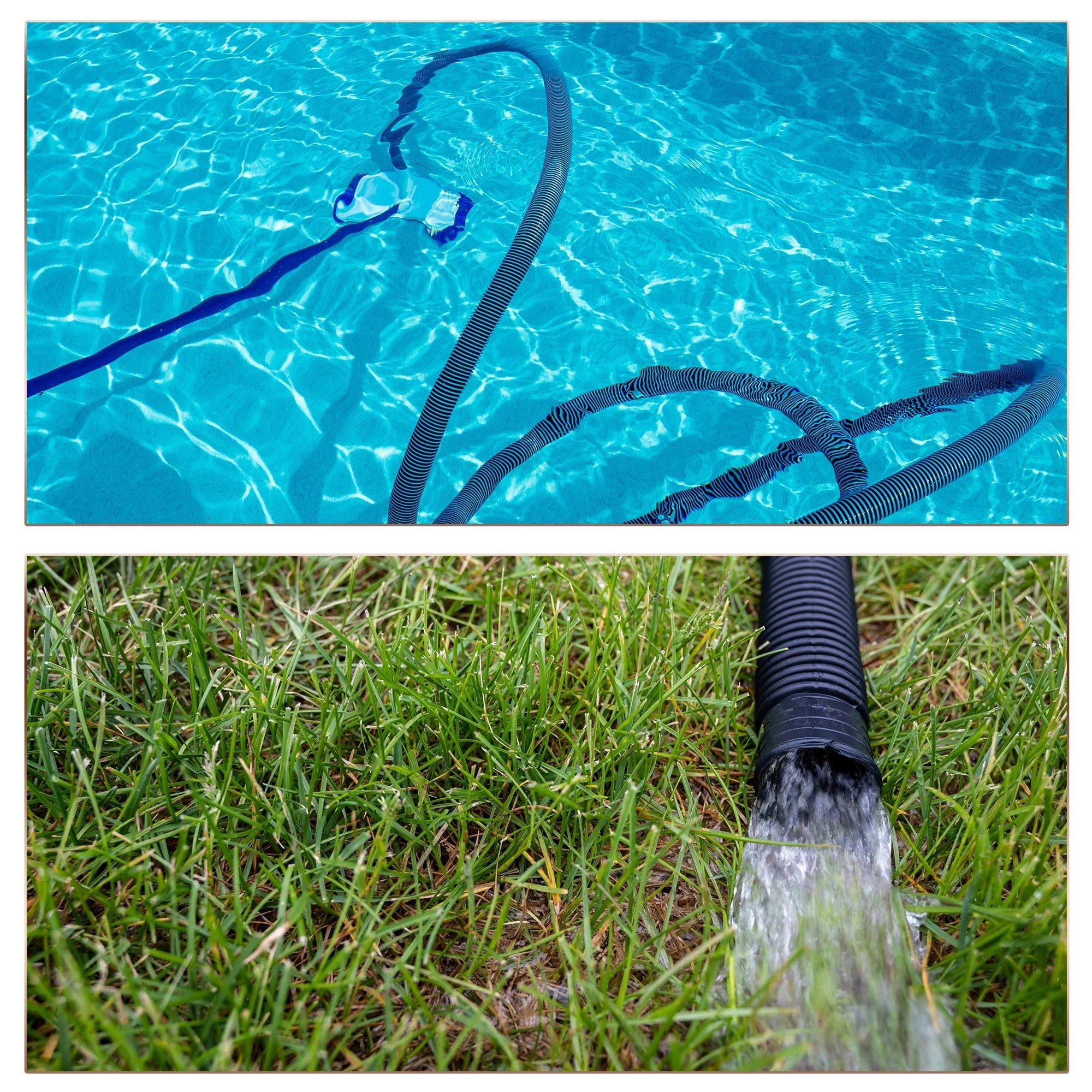 1 Inch  Corrugated Pond Tubing Black  Tube Aquarium Hose, 10ft