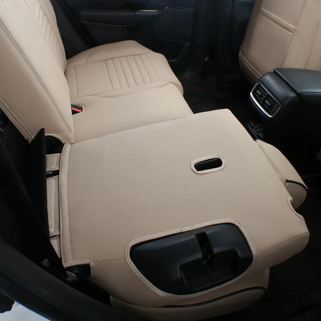 Custom Fit Accord Car Seat Covers for Honda Accord 2010 2011 2012 - Full Set Leatherette(Beige)