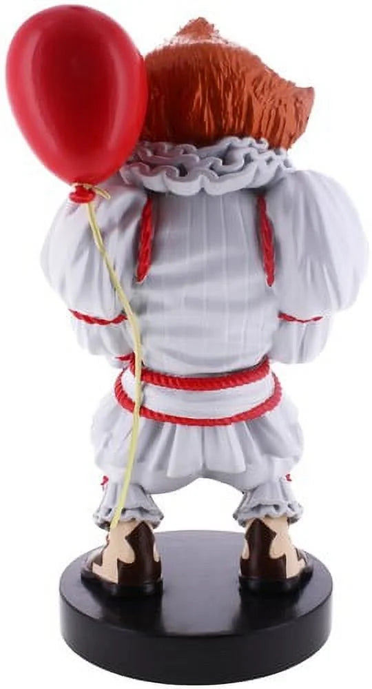 Exquisite Gaming: Warner Bros: Pennywise - Original Mobile Phone & Gaming Controller Holder, Device Stand, Cable Guys,  Licensed Figure
