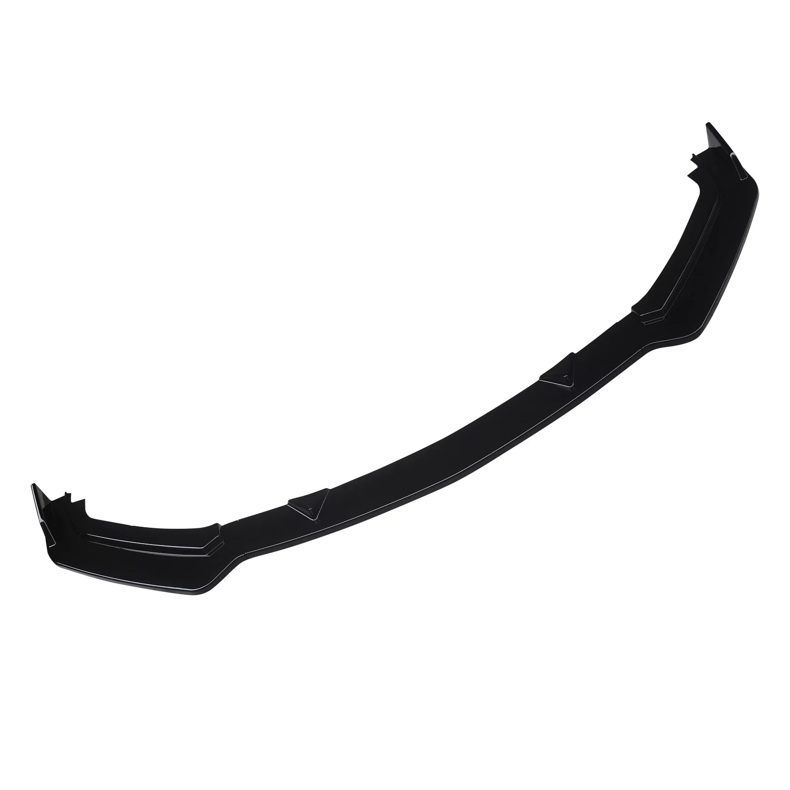 Front Bumper Lip for 2017-2023 Infiniti  Gloss Black 3PCS