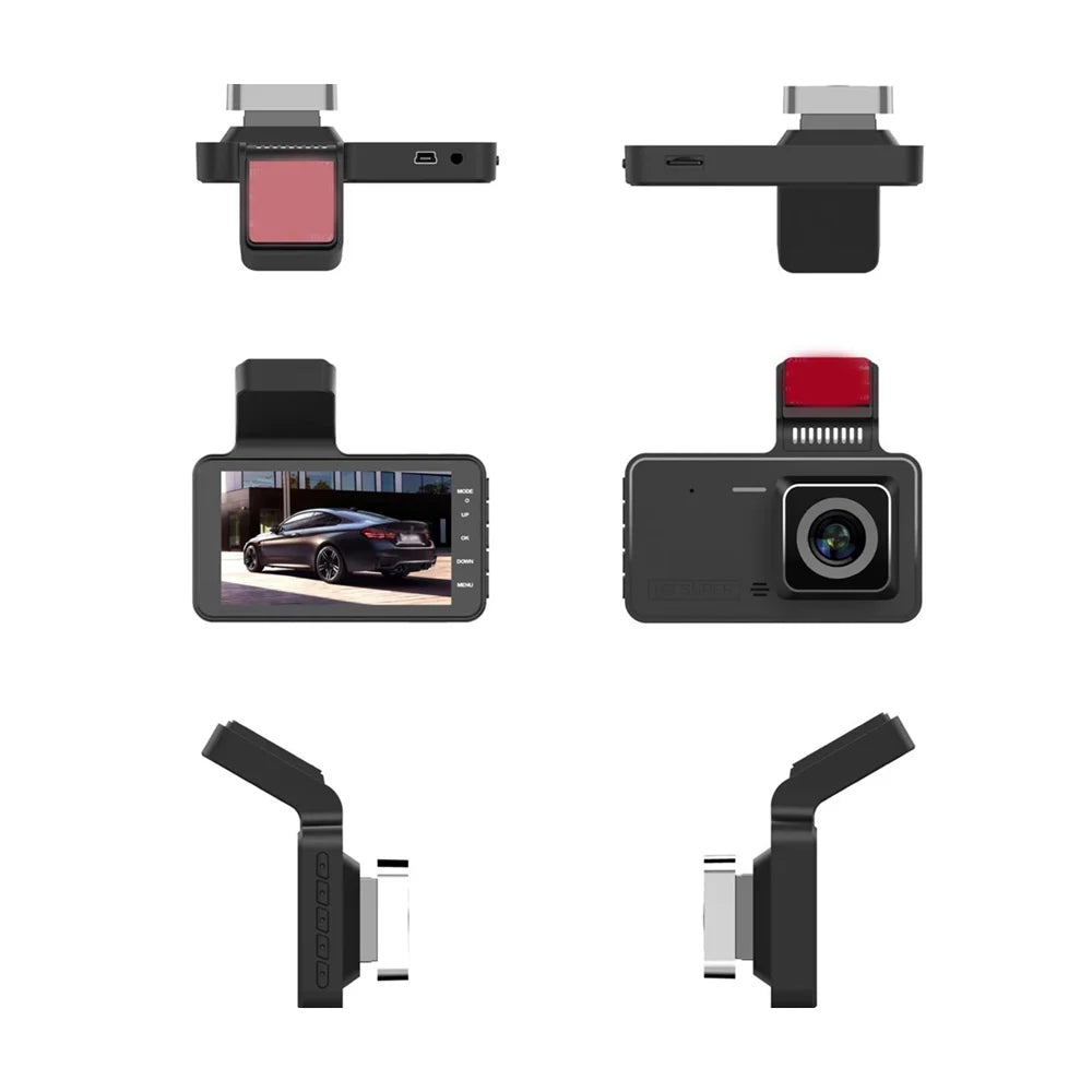 Shinysix Dash Camera,Dashcam 170° Wide Inch Car Dashcam 170° Wide Support Loop Motion Picture 1080P  Dash 4 Inch Car Dash Camera Wide Support Loop   dsfen Camera-