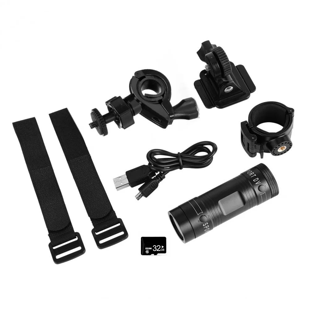 Htovila Camcorder,Camera Outdoor Camera Waterproof Bike Helmet Camera 120° Wide Waterproof Camera Adventures  Dazzduo 6588