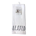 Rae Dunn Christmas Kitchen Towels Set of 2 White  -
