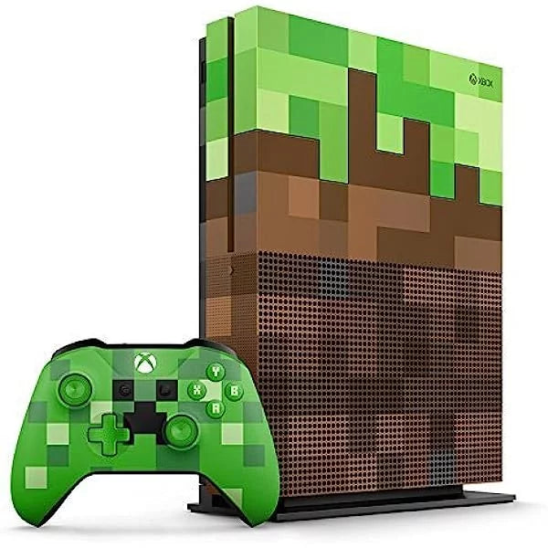 Microsoft Xbox One  1TB Gaming Console Mincraft with 2 Controller Headset Cleaning Kit