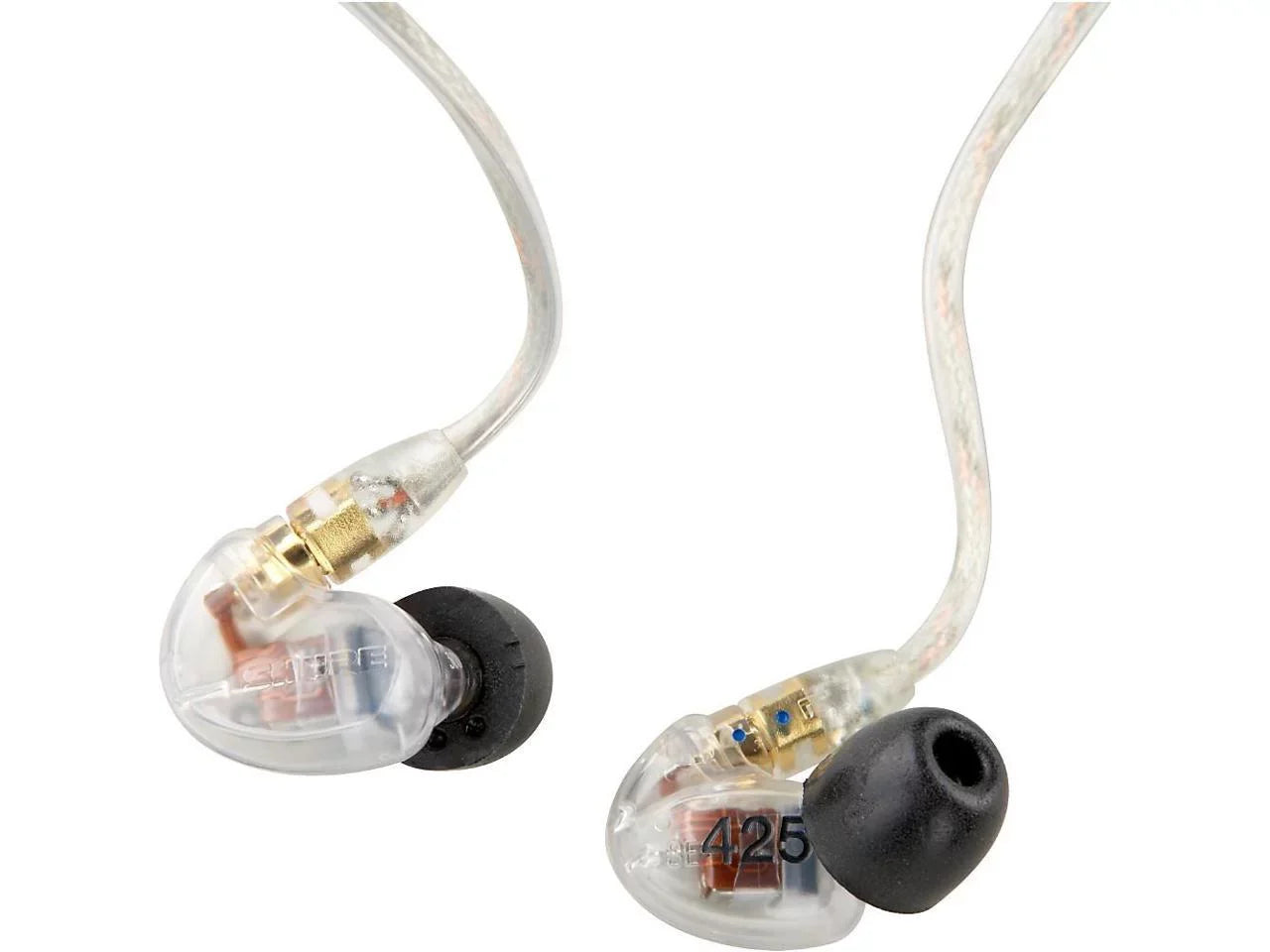 Shure  Pro In-Ear Sound Isolating Dual Driver Earphones - Clear