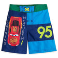 Disney Store Cars Lightning McQueen Swim Trunks Shorts Boy Size 4
