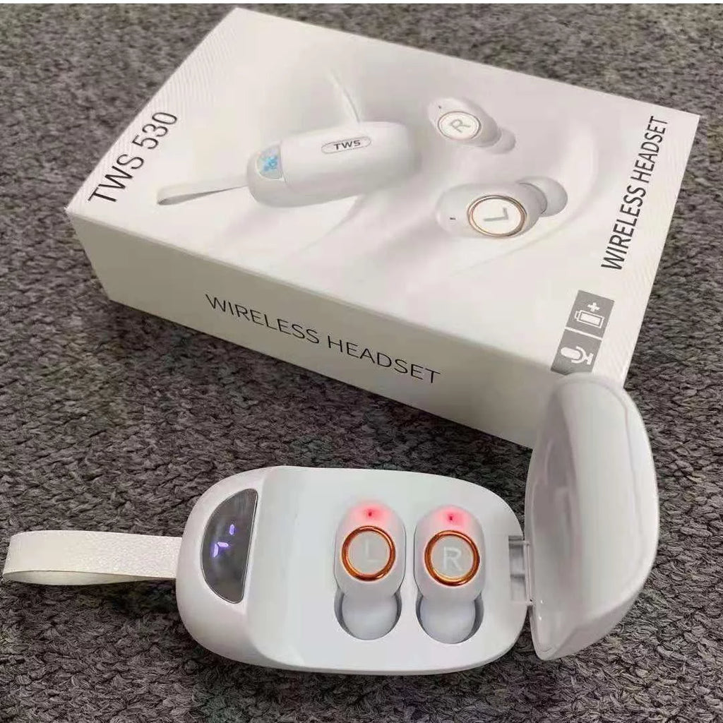 Wireless Earbuds For Samsung Galaxy  mini Duos , with Immersive Sound True 5.0 Bluetooth in-Ear Headphones with 2000mAh Charging Case Stereo Calls Touch Control  Sweatproof Deep Bass
