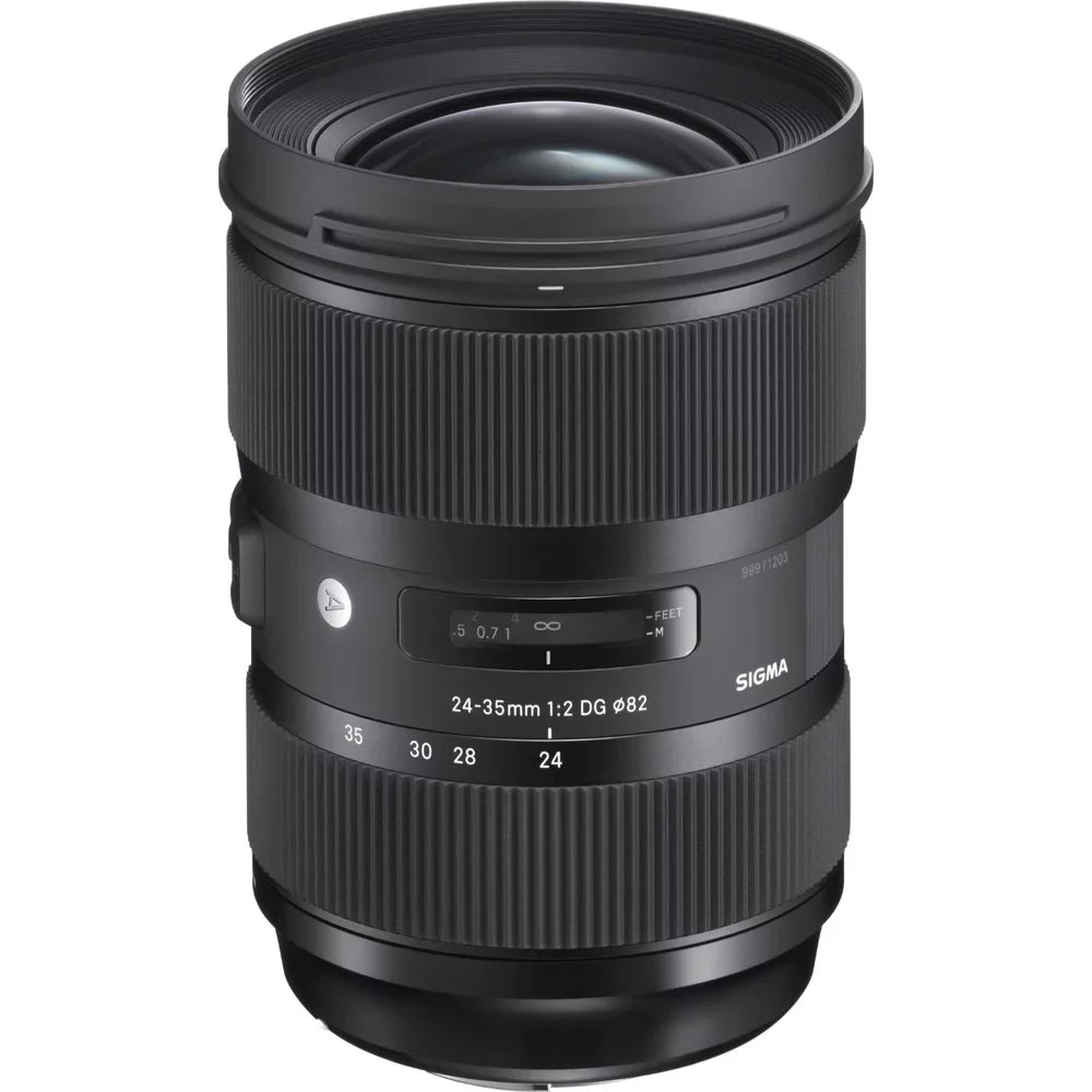 Canon  5DS  50.6MP Digital  Camera (Body Only) with Lens Power Bundle, Includes, Sigma 24-35mm Standard-Zoom Lens, Multicoated  Protective Filter & 2x - Batteries
