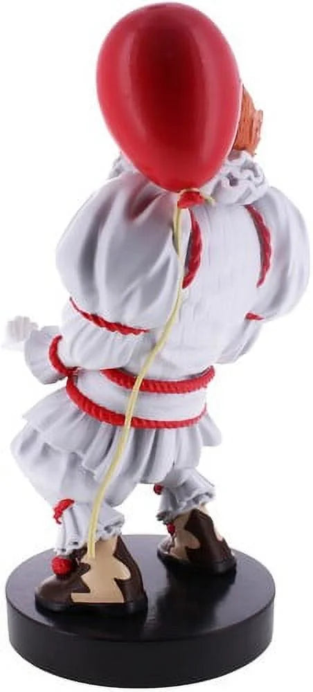 Exquisite Gaming: Warner Bros: Pennywise - Original Mobile Phone & Gaming Controller Holder, Device Stand, Cable Guys,  Licensed Figure