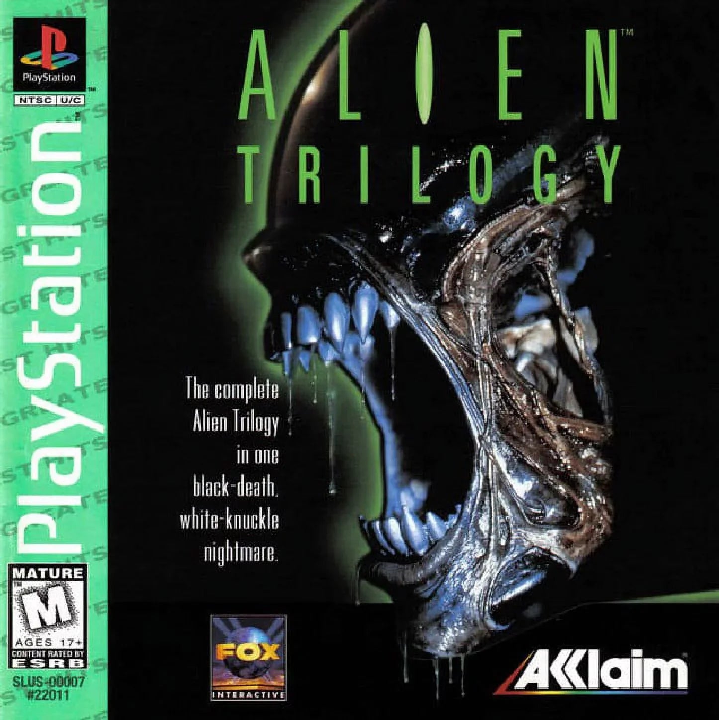Restored Alien Trilogy (Sony PlayStation 1, 1996) Shooter Game (Refurbished)