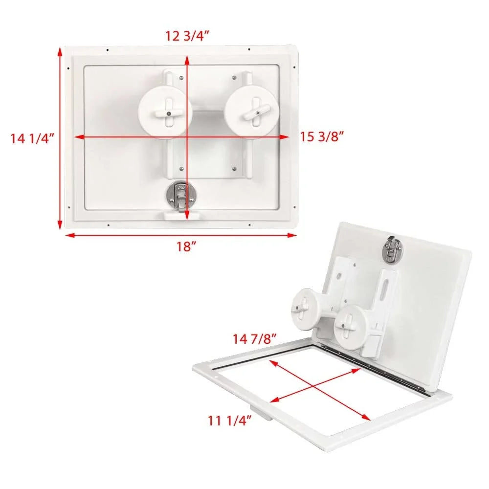 Robalo Boat Hatch 31-13341 |  Knife / Pliers Holder White 2011