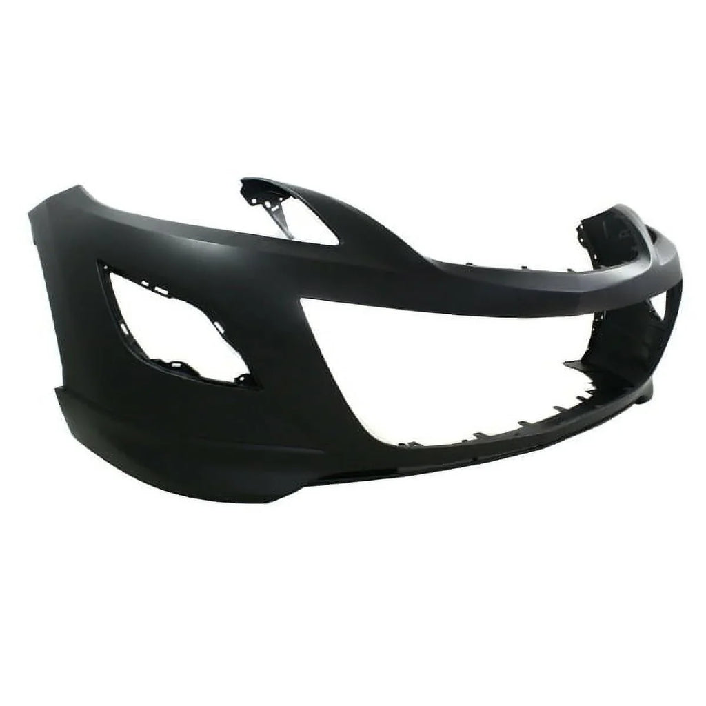 For 10-12 -9 Front Bumper Cover Primed Plastic w/o Park Sensor Holes