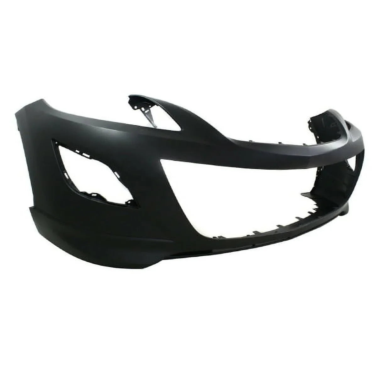 For 10-12 -9 Front Bumper Cover Primed Plastic w/o Park Sensor Holes