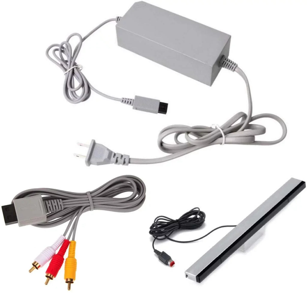 Restored Black Nintendo Wii Console with Just Dance 3 Motion Plus (Refurbished)