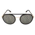 Fendi Pattern Pilot Men's Sunglasses  02C 51
