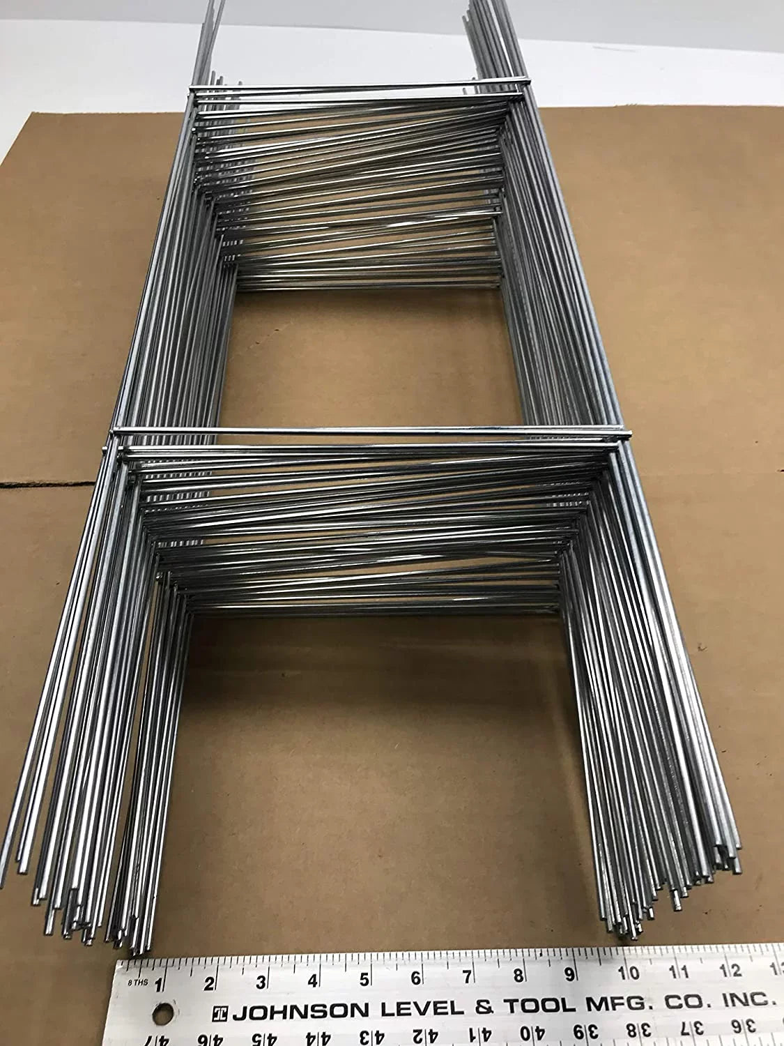 50 Metal Wire Stake 10 x 30 Inch x 9 Gauge Galvanized Wire Double -Frame Sign Holder, Signs Stake 30'' Tall and 10'' Wide use with 4mm or 5mm Corrugated Signs, Ship Same Day (Pkg50Stake30)