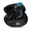 UrbanX True Wireless Bluetooth Earbuds + Charging Case, Black, Dual Connect,  Water Resistance, Bluetooth 5.2 Connection, Balanced, Bass Boost Compatible with Lenovo Pad