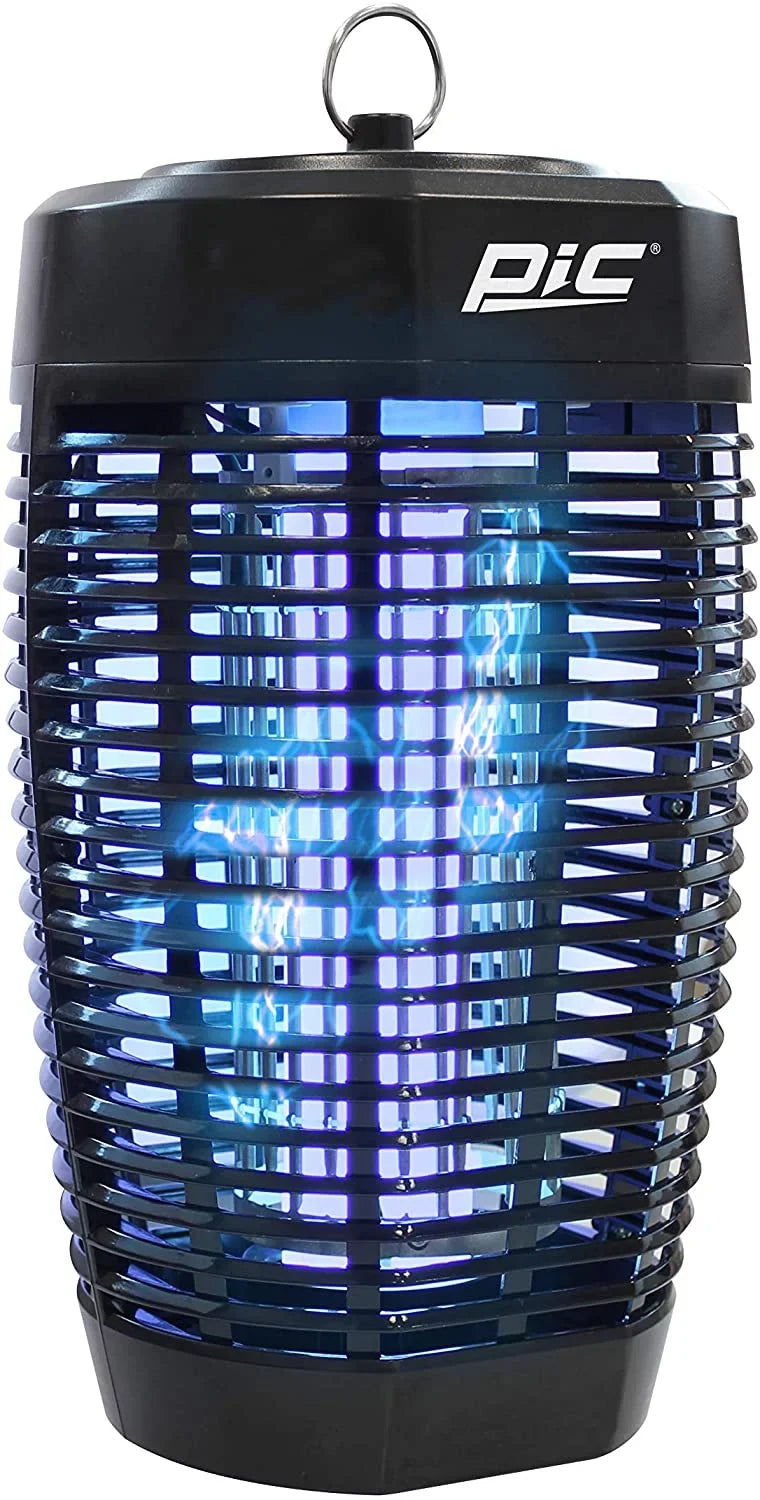40W Outdoor 1 Acre Mosquito and Bug Zapper, Electronic Insect Killer, Black