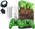 Microsoft Xbox One  1TB Gaming Console Mincraft with 2 Controller Headset Cleaning Kit