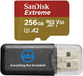 Extreme 256GB   roSDXC Memory for  Works with Mavic Air 2 4K 8K Bundle with (1)