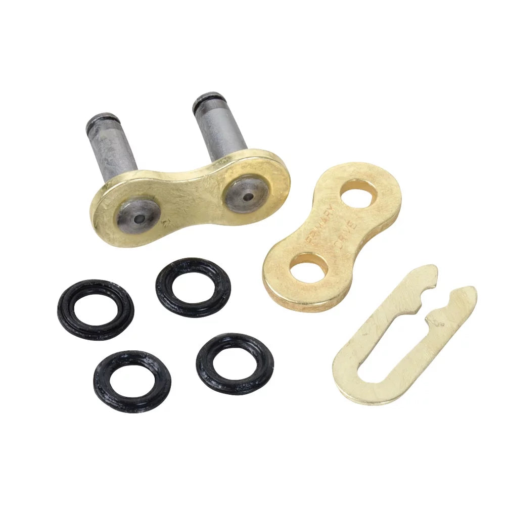 Primary Drive Gold Plated  -Ring Chain 520  112 Professional Motorbike Chain with Master Link for Yamaha -03 2020-2022 | Powersport Spares, Dirt Bike Parts