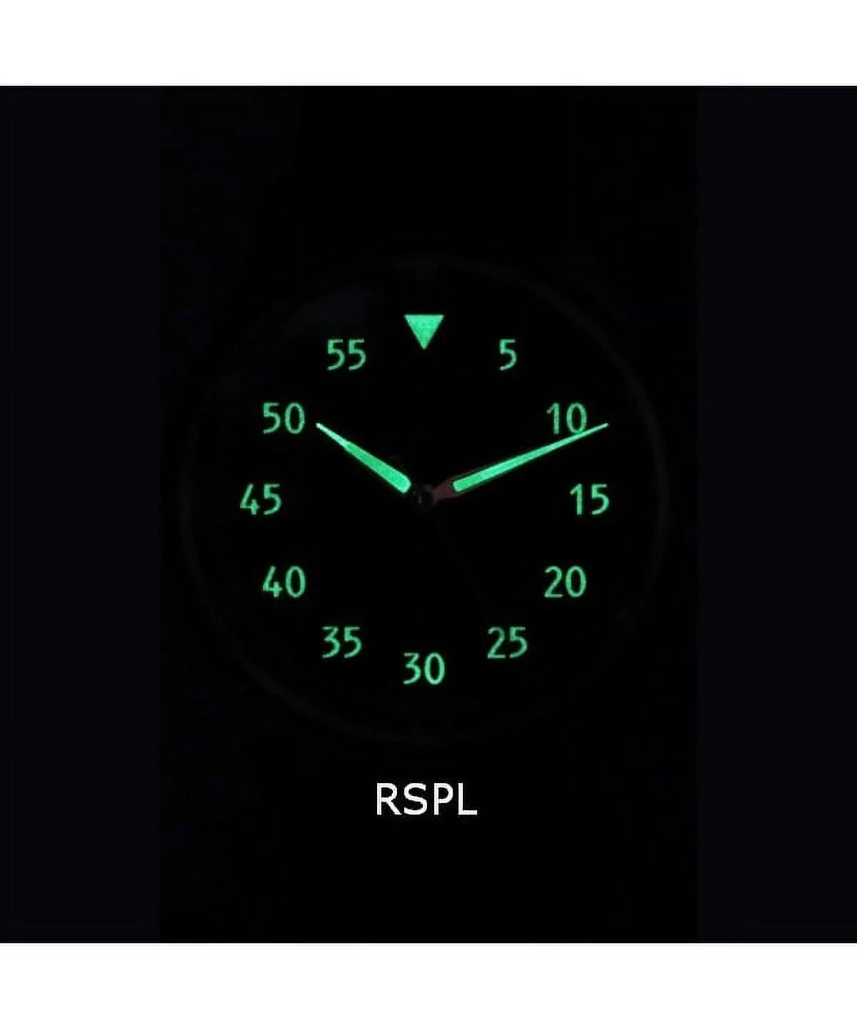 Ratio Skysurfer Pilot Black Textured Dial Leather Automatic  200M Men's Watch