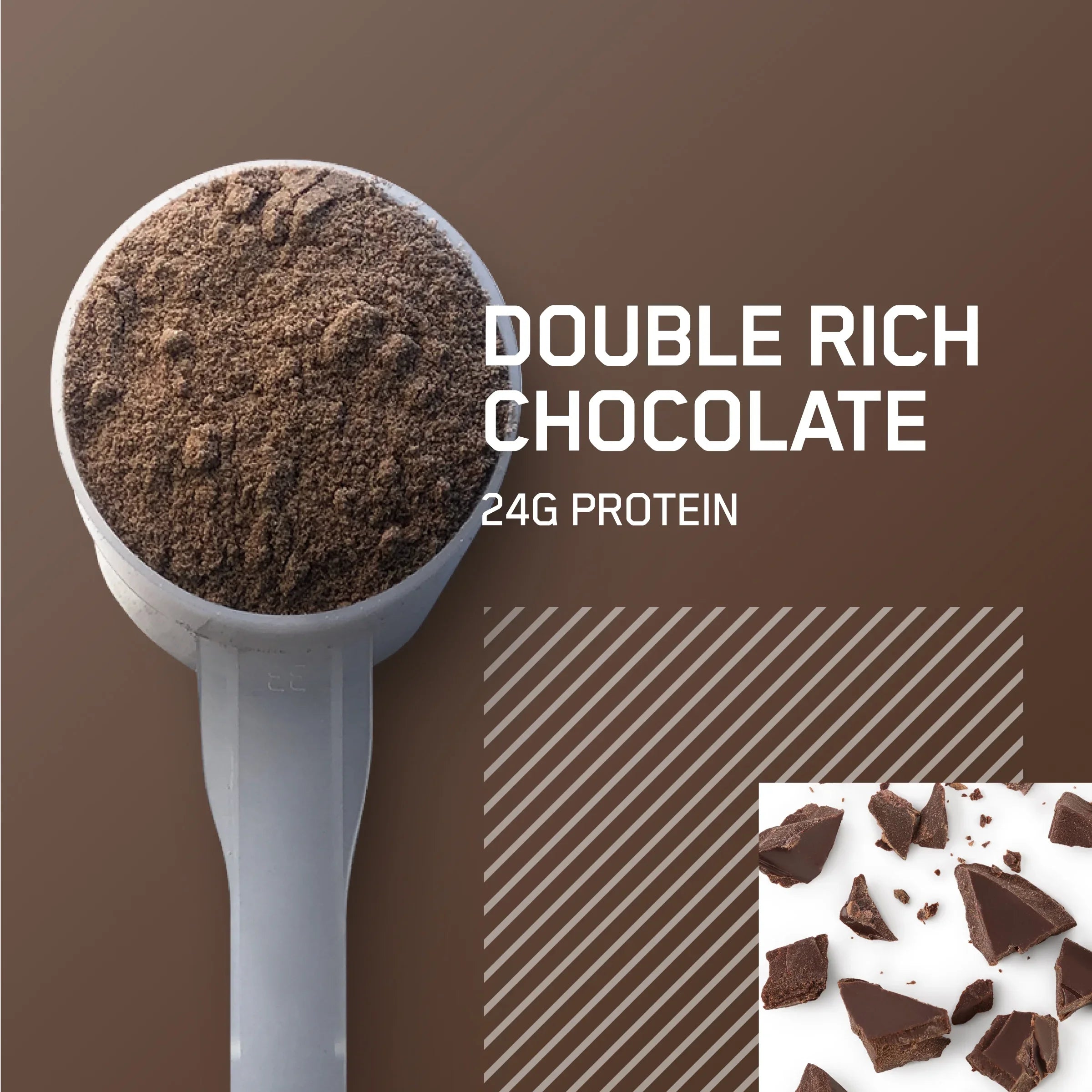 Optimum Nutrition, Gold Standard 100% Whey Protein Powder, Double Rich Chocolate, 2 lb, 29 Servings