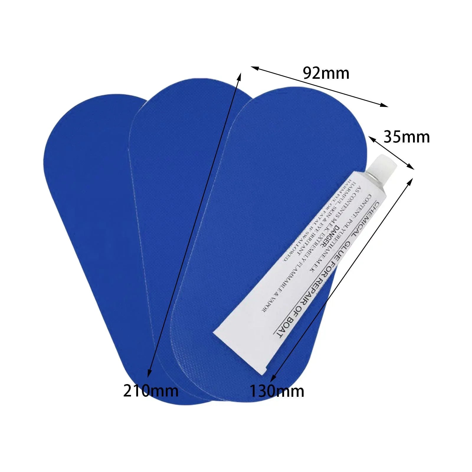 6xBoat Repair  Repair es for Dinghy Canoe Swimming