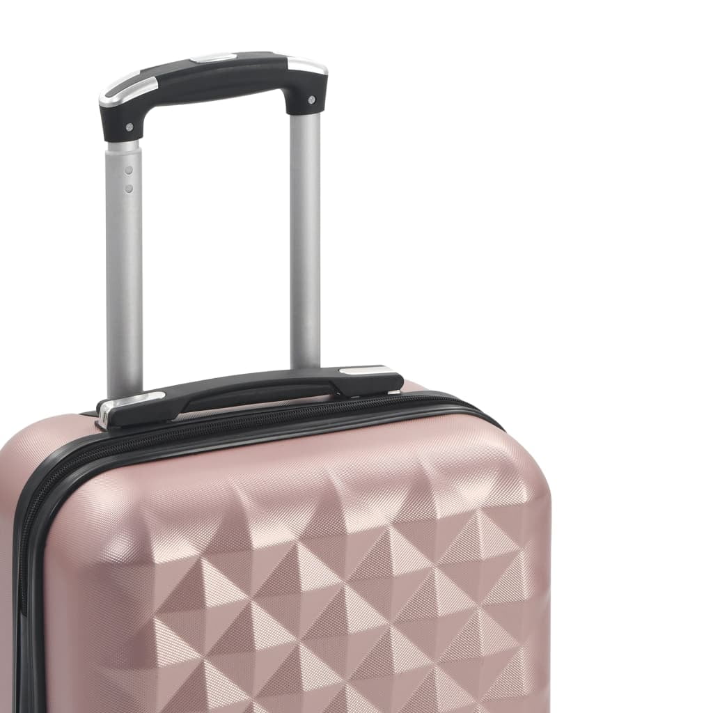 Andoer parcel,Internal 21.7"  Rose Abs Dimensions Abs Shell  8.7" Locks And Shell Castors Suitcase Shell Bussiness 21.7"  14.2" 1106442a WithLocks Vidaxl With