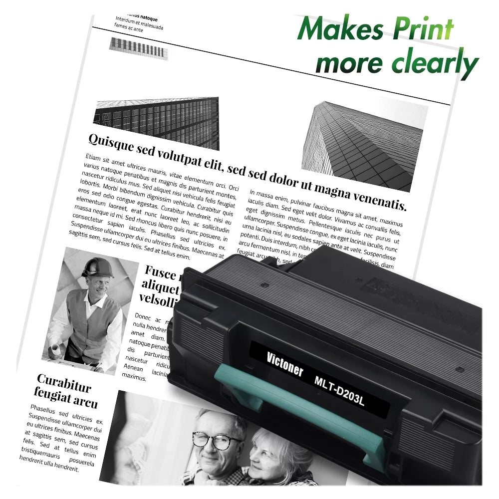 Victoner 3-Pack Compatible Toner for Samsung - Use With ProXpress -     Ptiner Black