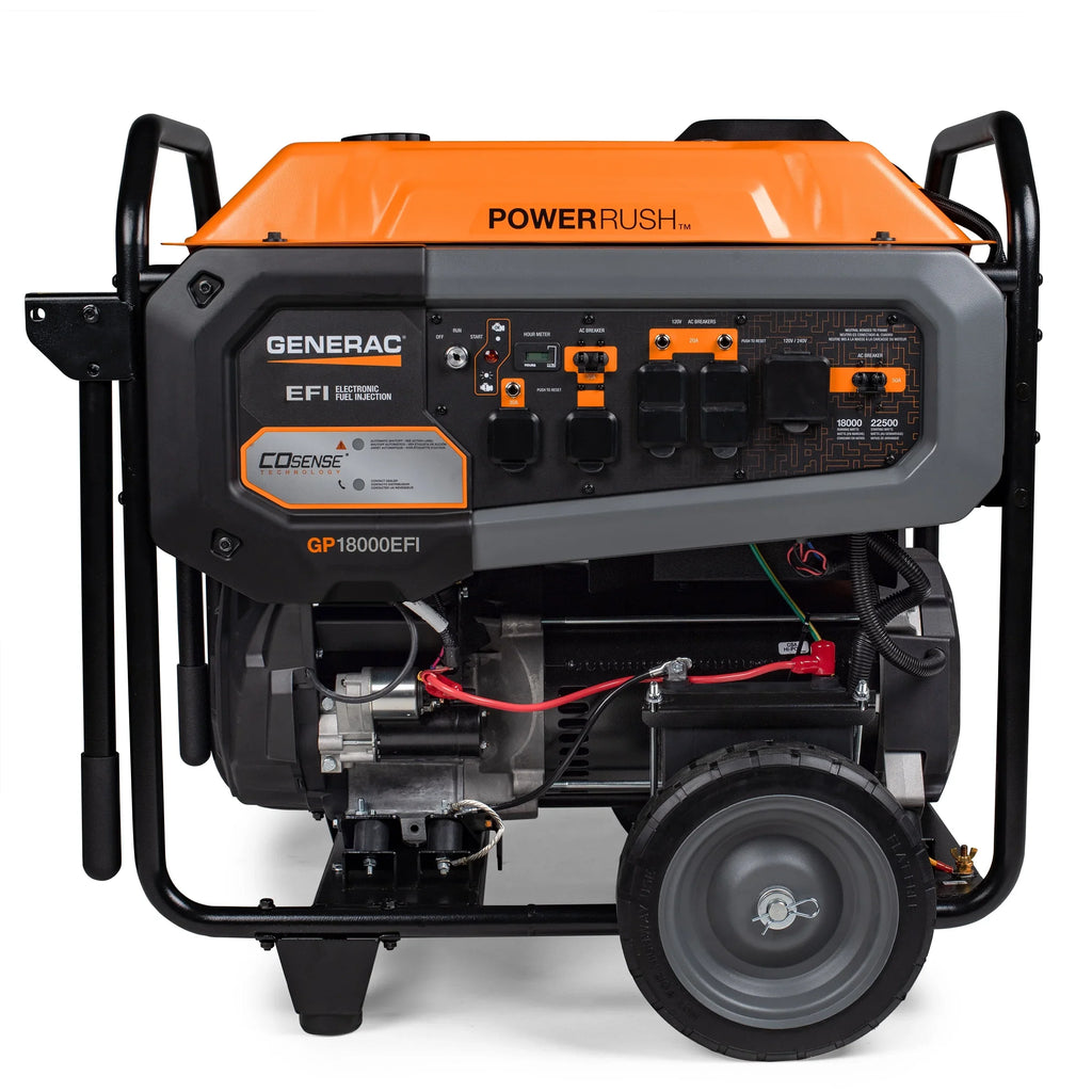 Generac 8917  18000 Watt Electric Start Gas Powered Portable Generator with COSense - 50ST