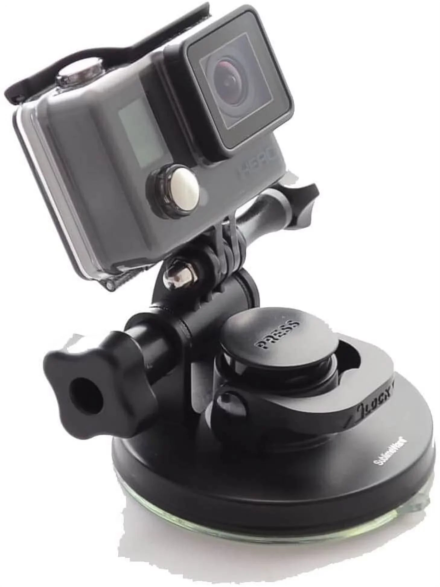 Suction Cup for Gopro Mount Car Windshield Window Vehicle Boat Camera Holder for Gopro Suction Cup Mount Windshield Mount - for GoPro Max 360 Hero 8 Black Hero 7 Hero6 Hero5 Hero4  by Su