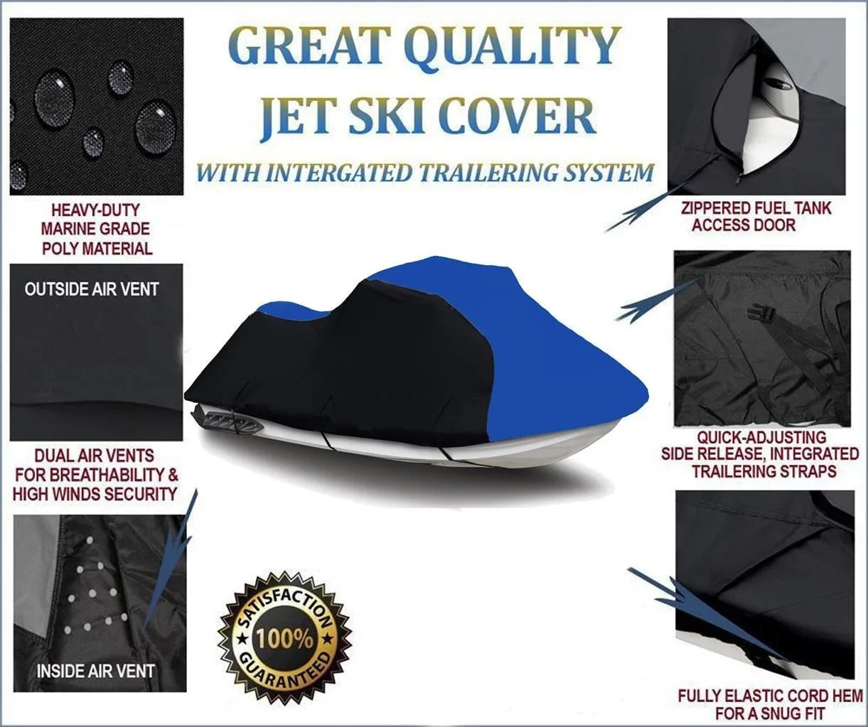 /  - Cover Compatible for  -15F 2018 2019 2020 Jet Ski Cover  Jet Ski Trailerable Cover