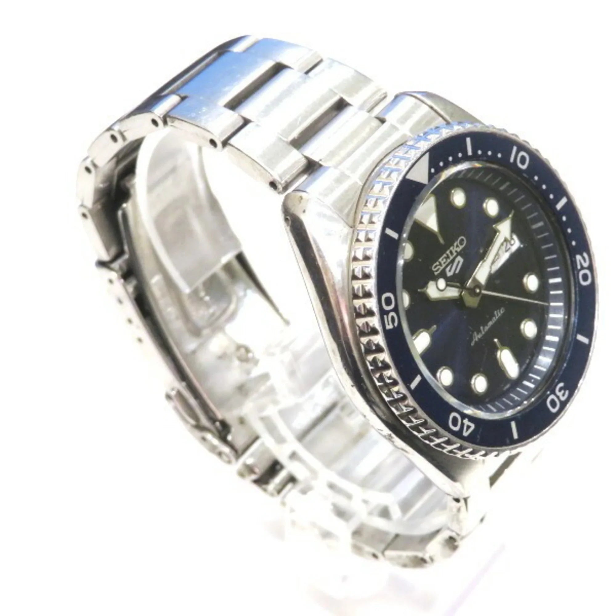 Pre-Owned Seiko Five Sports Mechanical 4R36-07G0 Automatic Watch Men's Wristwatch (Fair)
