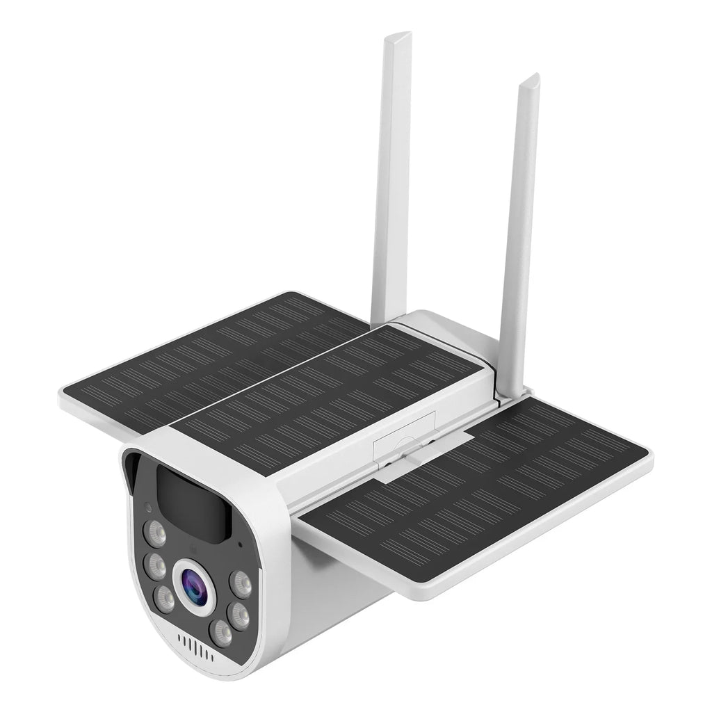 Pristin 4G WiFi Camera, 1080P Folding Solar Camera with  Motion Detection, Long Standby  Waterproof