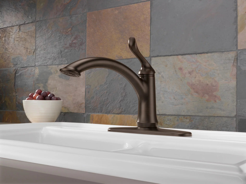 Delta 1353-Dst Linden Kitchen Faucet - Bronze