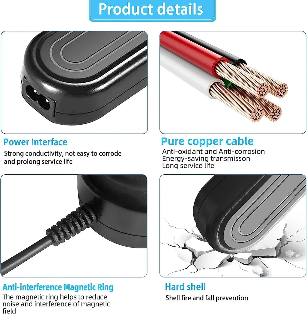 '-110 Camcorder Charger  Power Cable Kit for Canon          - -
