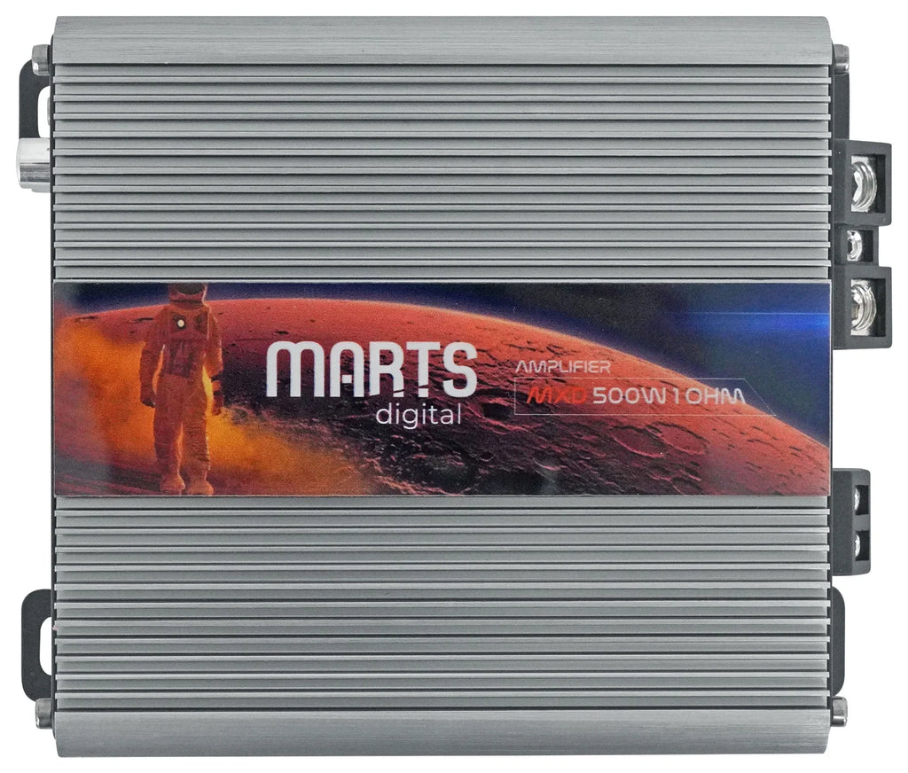 Marts Digital  500 1  500w  Mono Car Amplifier+Bass Remote+Amp Kit