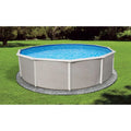 BlueWave Products     27' Round 52" Belize Steel Pool