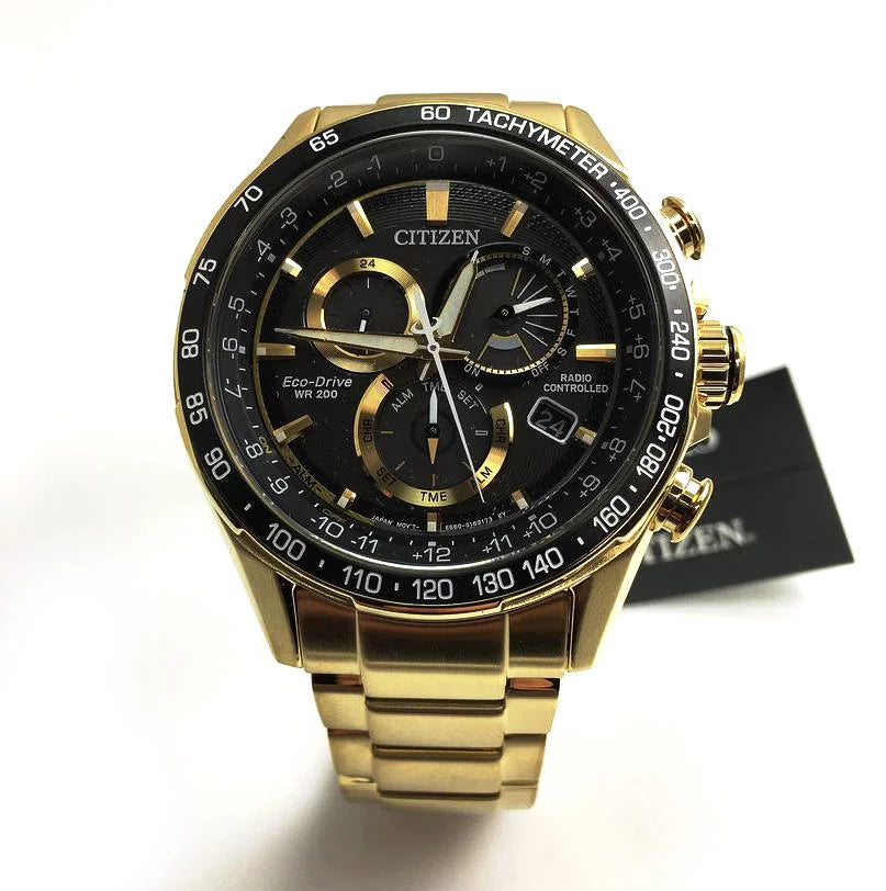Citizen  Chronograph Black Dial Men's Watch -50E