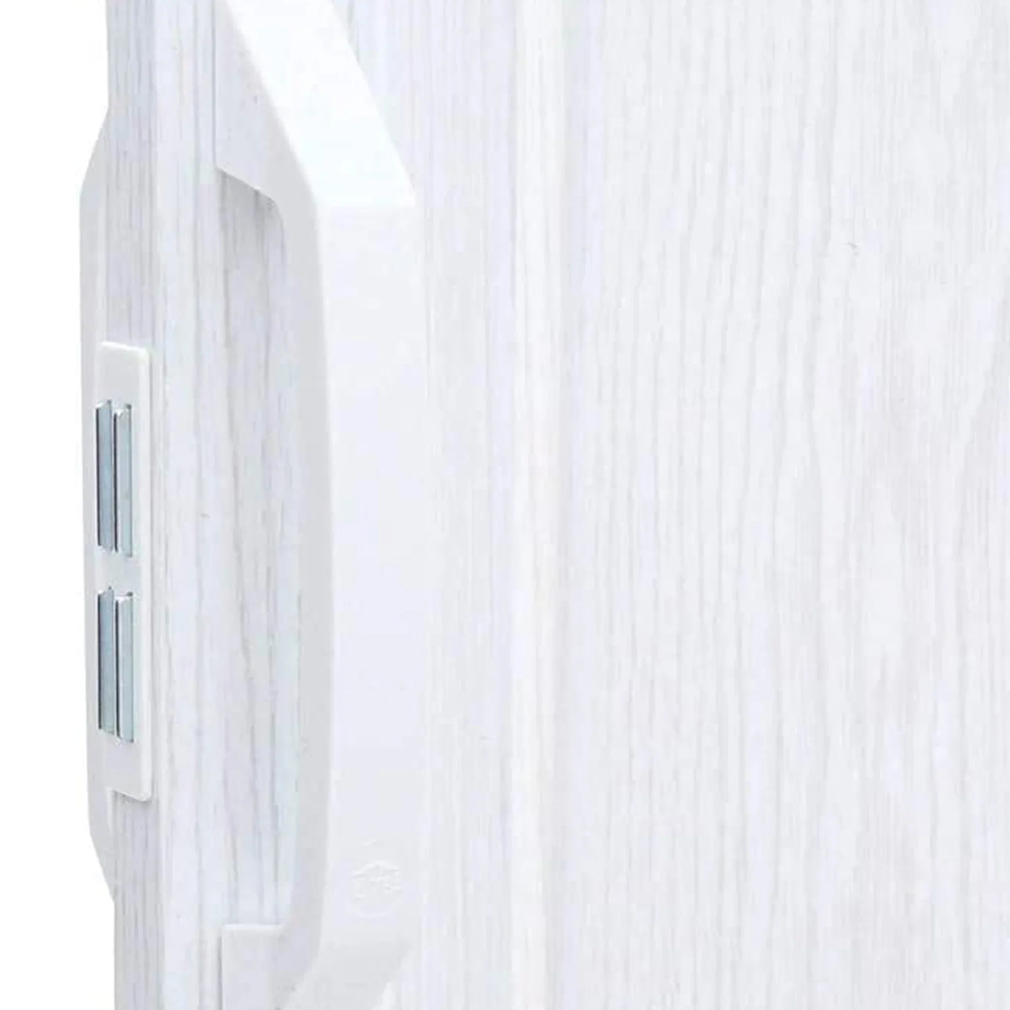 Home Products Via 36" x 80" Vinyl Hinged Single Folding Door, White