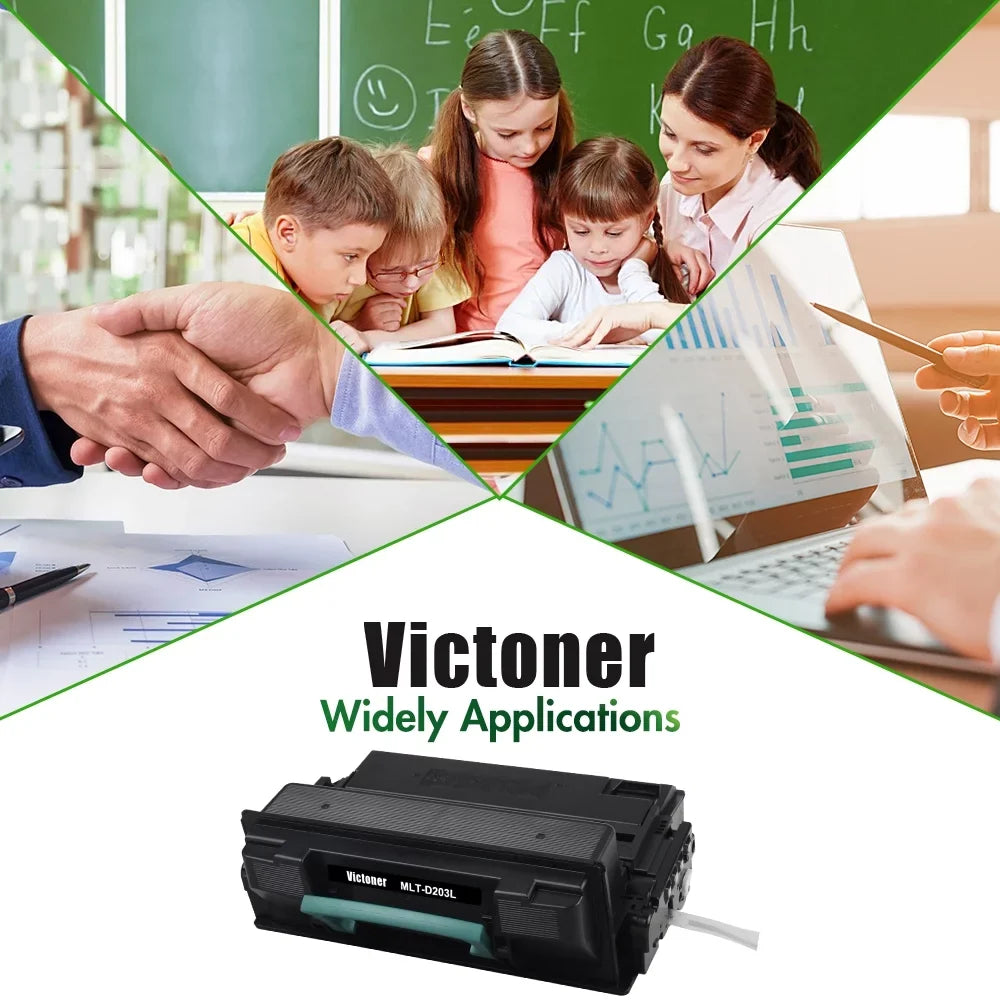 Victoner 3-Pack Compatible Toner for Samsung - Use With ProXpress -     Ptiner Black