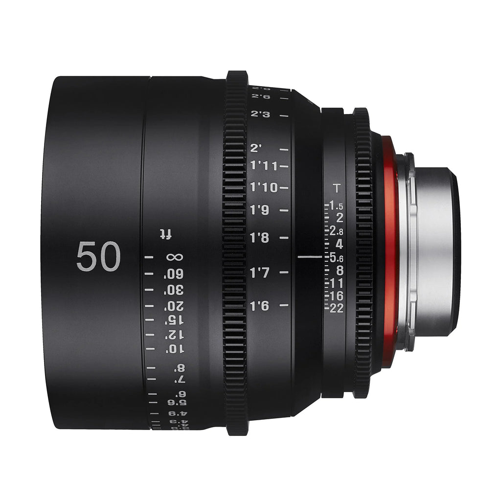 Rokinon Xeen - 50mm .5 Professional Cine Lens for Canon