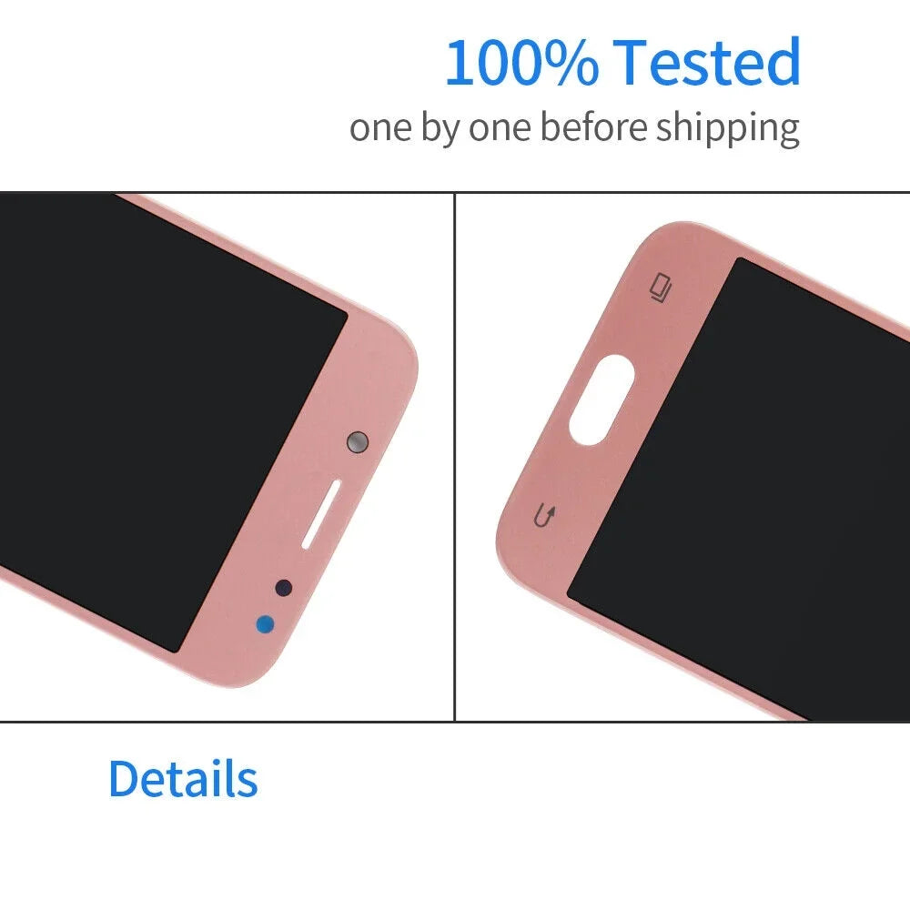 Screen Replacement For  Galaxy  Pro 2017   Display Touch Digitizer Assembly Repair Parts(Pink)