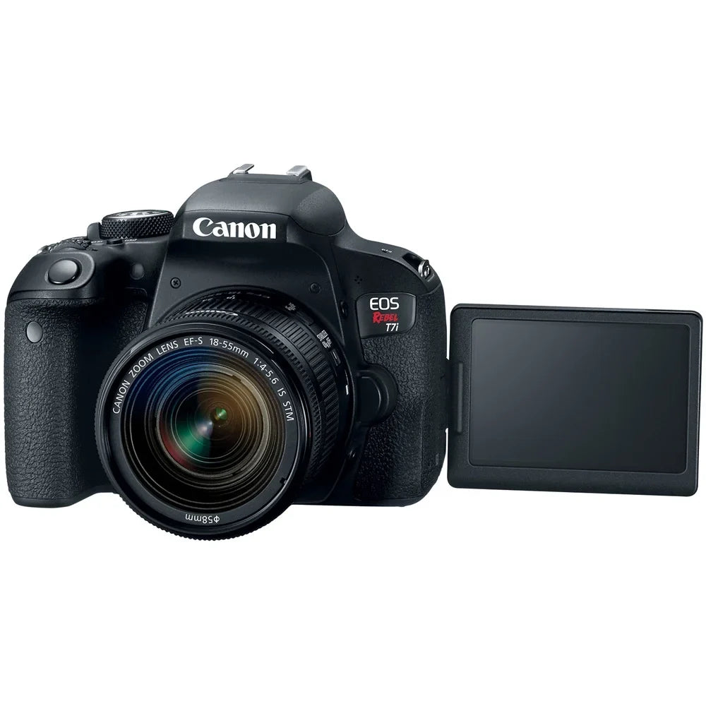 Canon  Rebel T7i/800D  Camera with 18-55mm Lens Memory & Flash Kit