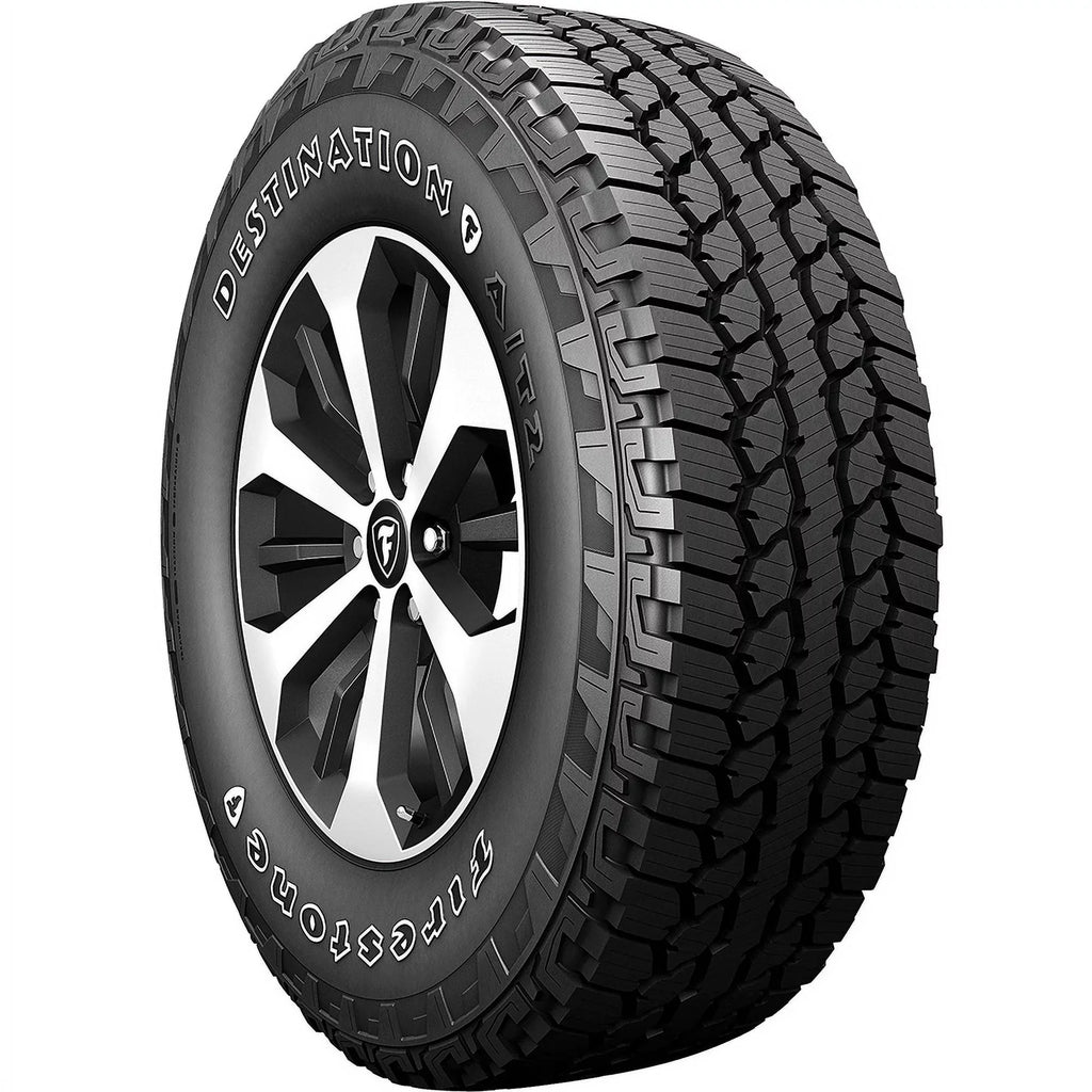 Set of 4 () Firestone Destination / 265/60R18 109T  All Terrain Tires Fits: 2014-15 Jeep Grand Cherokee Summit, 2015 Toyota Tacoma  Pro