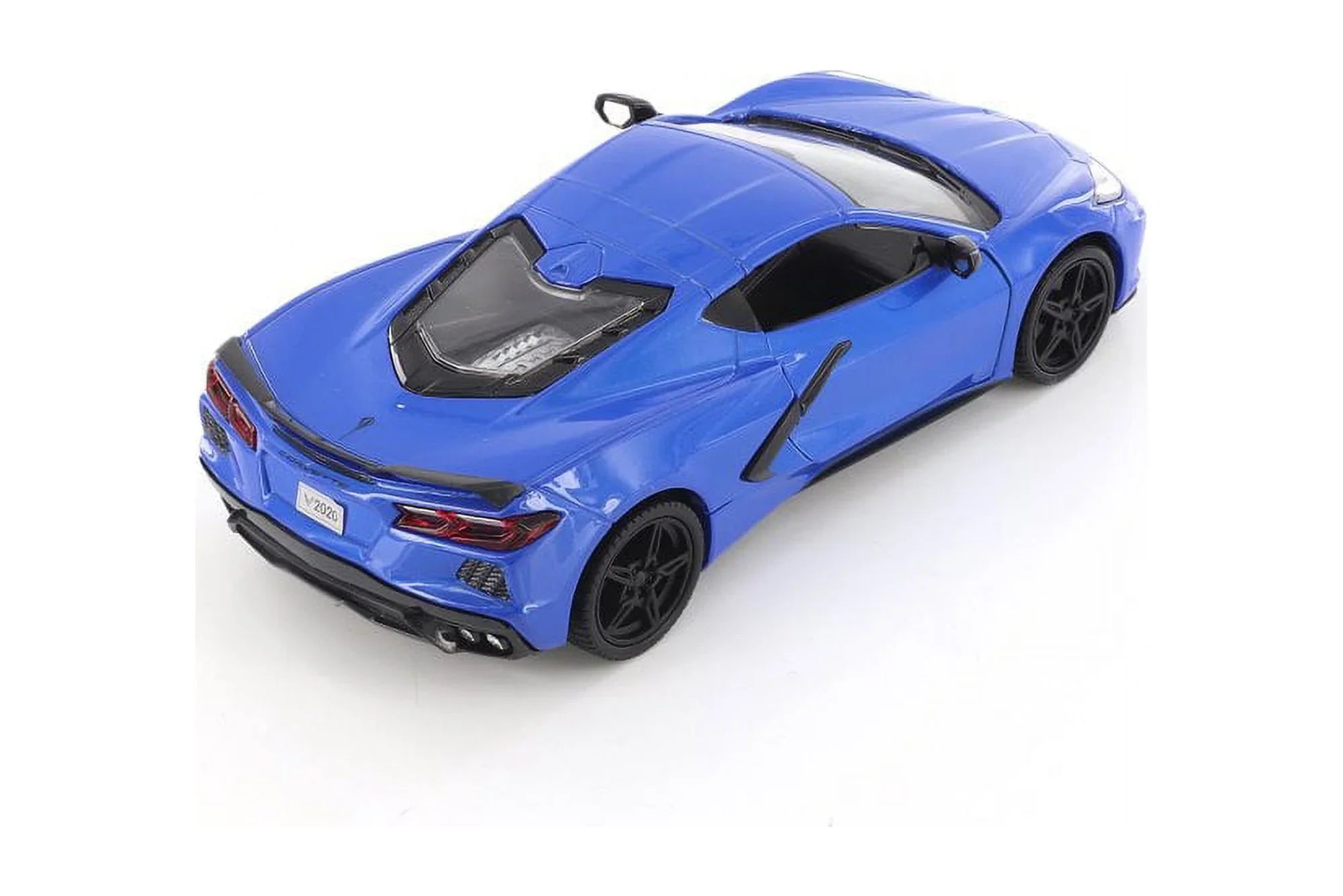 2020 Chevy Corvette  Stingray, Blue - Showcasts 79360/16D - 1/24 scale Diecast Model Toy Car