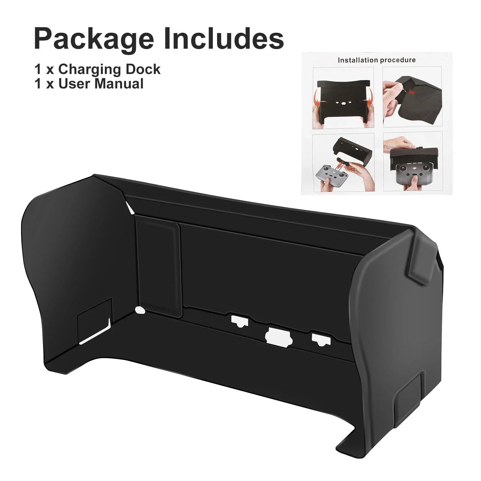 Foldable Phone Sun Shade Hood for  Mavic Mini 2 Air 2 Drone Remote Control